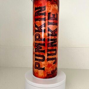 20oz Metal Tumbler/Pumpkin Junkie